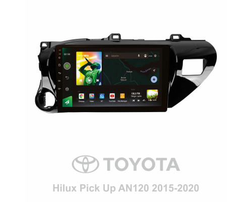 Штатна магнітола SIGMA X10464 ANDROID 10 4+64 Gb 4G DSP Toyota Hilux Pick Up AN120 2015-2020 10