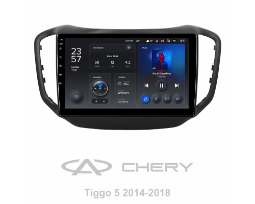 Штатна магнітола Teyes X1 2+32Gb Chery Tiggo 5 2014 - 2018 10