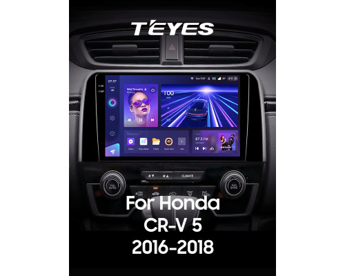 Штатна магнітола Teyes CC3 6+128 Gb Honda CR-V CR-V 5 RT RW 2017-2022 9