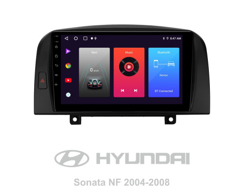 Штатна магнітола SIGMA F9216 ANDROID 10 2+32 Gb Hyundai Sonata NF 2004-2008 9