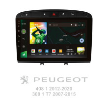 Штатна магнітола SIGMA X9232 ANDROID 10 2+32 Gb 4G DSP Peugeot 408 1 T7 2012-2020 For Peugeot 308 2007-2015 9