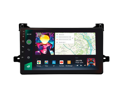 Штатна магнітола SIGMA PRO 9464 ANDROID 12 4+64 Gb 4G DSP Toyota Prius XW50 2015-2020 9