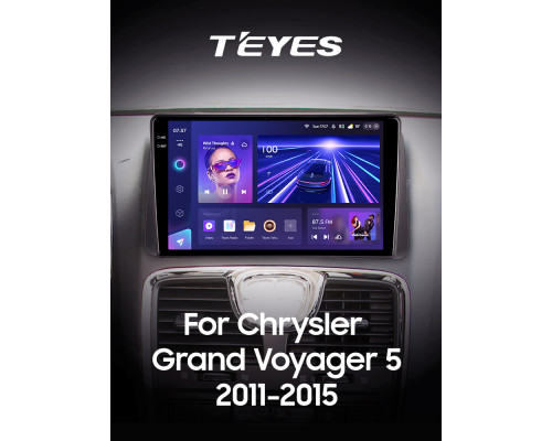 Штатна магнітола Teyes CC3 4+64 Gb Chrysler Grand Voyager 5 2011-2015 9