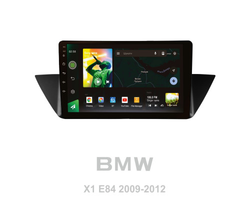 Штатна магнітола SIGMA X10464 ANDROID 10 4+64 Gb 4G DSP BMW X1 E84 2009 - 2012 10