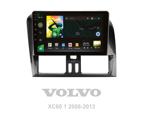 Штатна магнітола SIGMA X9232 ANDROID 10 2+32 Gb 4G DSP Volvo XC60 I 1 2008-2013 9