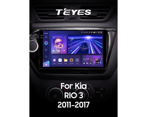 Штатна магнітола Teyes CC3 4+64 Gb Kia RIO 3 2011-2016 9