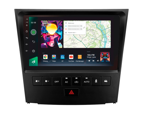 Штатна магнітола SIGMA PRO 9464 ANDROID 12 4+64 Gb 4G DSP Lexus GS III 3 300 350 400 430 450H 460 2004-2011 9