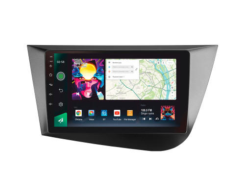 Штатна магнітола SIGMA PRO 9464 ANDROID 12 4+64 Gb 4G DSP Seat Leon 2 2005-2012 (F2) 9