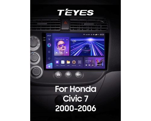 Штатна магнітола Teyes CC3 4+32 Gb Honda Civic 7 2000-2006 9