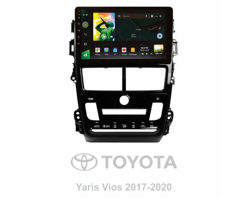 Штатна магнітола SIGMA X9232 ANDROID 10 2+32 Gb 4G DSP Toyota Yaris Vios 2017-2020 (F2) 9