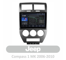 Штатна магнітола AMS T1010 6+128 Gb Jeep Compass 1 MK 2006-2010 10