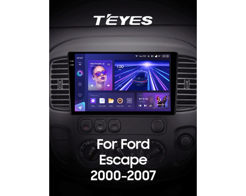 Штатна магнітола Teyes CC3 4+64 Gb Ford Escape 1 2000-2007 9