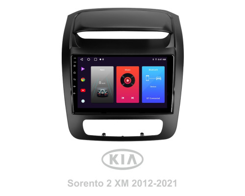 Штатна магнітола SIGMA F9216 ANDROID 10 2+32 Gb Kia Sorento 2 II XM 2012 - 2021 (F3) 9