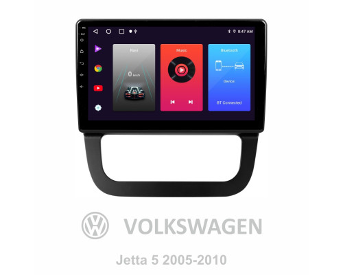 Штатна магнітола SIGMA F10216 ANDROID 10 2+32 Gb Volkswagen Jetta 5, Golf 5 2005-2010 (F3) 10