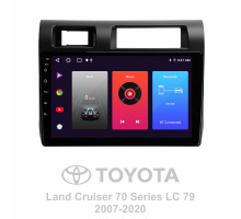 Штатна магнітола SIGMA F9216 ANDROID 10 2+32 Gb Toyota Land Cruiser 70 Series LC 79 2007-2020 9