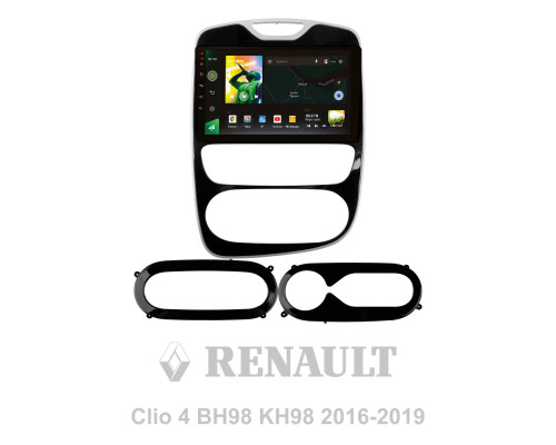 Штатна магнітола SIGMA X10464 ANDROID 10 4+64 Gb 4G DSP Renault Clio 4 BH98 KH98 2016-2019 10