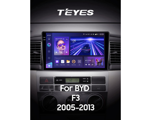 Штатна магнітола Teyes CC3 4+32 Gb BYD F3 1 2005-2013 9