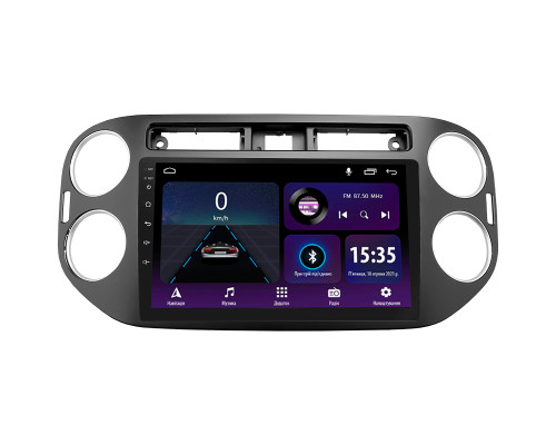 Штатна магнітола SIGMA E9232 ANDROID 10 2+32 Gb Volkswagen Tiguan 1 NF 2006-2017 (F1) black 9