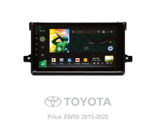 Штатна магнітола SIGMA X9232 ANDROID 10 2+32 Gb 4G DSP Toyota Prius XW50 2015-2020 9