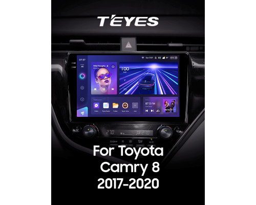 Штатна магнітола Teyes CC3 6+128 Gb Toyota Camry 8 XV 70 2017-2020 (A) 10