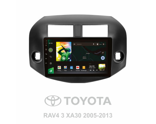 Штатна магнітола SIGMA X10464 ANDROID 10 4+64 Gb 4G DSP Toyota RAV4 3 XA30 2005-2013 10