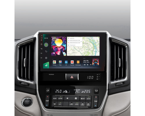 Штатна магнітола SIGMA PRO 98128 ANDROID 12 8+128 Gb 4G DSP Toyota Land Cruiser 11 200 2015-2018 9