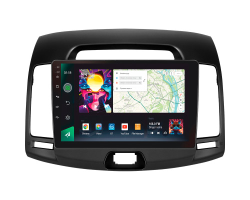 Штатна магнітола SIGMA PRO 98128 ANDROID 12 8+128 Gb 4G DSP Hyundai Elantra 4 HD 2006-2012 9