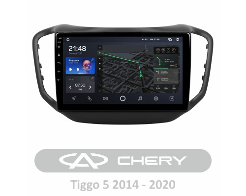 Штатна магнітола AMS T1010 6+128 Gb Chery Tiggo 5 2014 - 2018 10