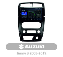 Штатна магнітола AMS T910 6+128 Gb Suzuki Jimny 3 2005-2019 9