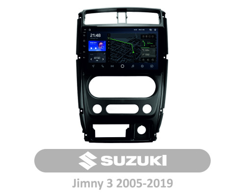 Штатна магнітола AMS T910 6+128 Gb Suzuki Jimny 3 2005-2019 9