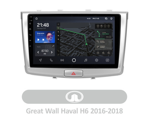 Штатна магнітола AMS T1010 6+128 Gb GREAT WALL Haval H6 2016-2018 10