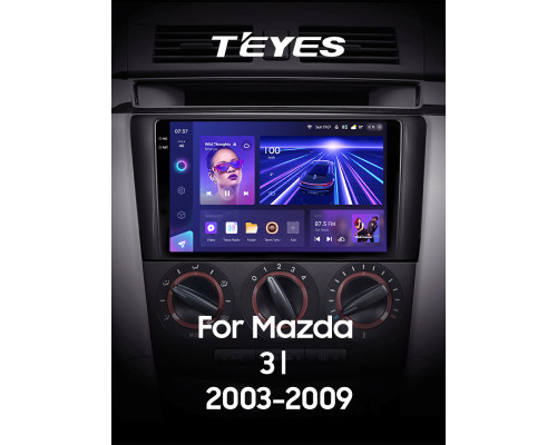 Штатна магнітола Teyes CC3 4+32 Gb Mazda 3 1 BK 2003-2009 9