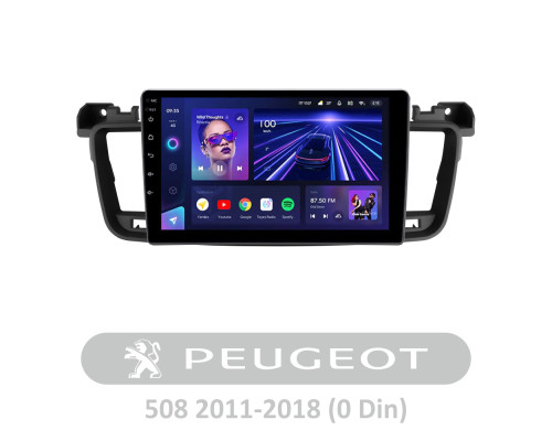 Штатна магнітола Teyes CC3 4+64 Gb Peugeot 508(0 Din)2011-2018 9