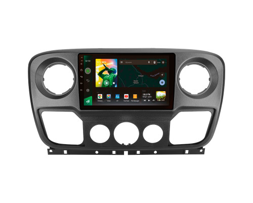 Штатна магнітола SIGMA X10464 ANDROID 10 4+64 Gb 4G DSP Renault Master 2010-2019 For Nissan NV400 2010-2020 For Opel Movano 2 2010-2019 (F2) 10