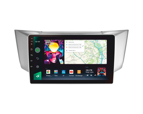 Штатна магнітола SIGMA PRO 9464 ANDROID 12 4+64 Gb 4G DSP Lexus RX300 RX330 RX350 RX400H Toyota harrier 2003-2009 9