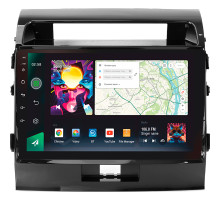 Штатна магнітола SIGMA PRO 10464 ANDROID 12 4+64 Gb 4G DSP Toyota Land Cruiser 11 200 2007-2015 (F1) 10