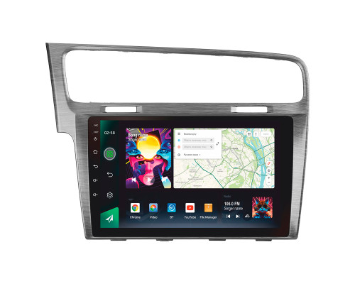 Штатна магнітола SIGMA PRO 10464 ANDROID 12 4+64 Gb 4G DSP Volkswagen Golf 7 MK7 2014-2018 (F1) 10