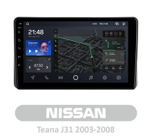 Штатна магнітола AMS T910 6+128 Gb Nissan Teana J31 2003-2008 (F1) 9