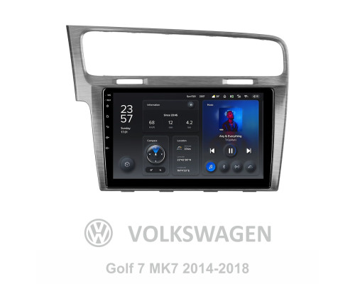 Штатна магнітола Teyes X1 2+32Gb Volkswagen Golf 7 MK7 2014-2018 (F1) 10