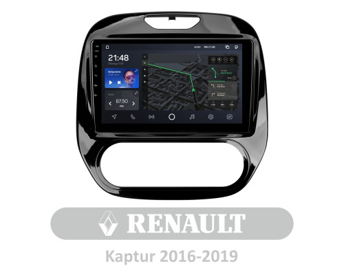 Штатна магнітола AMS T910 6+128 Gb Renault Kaptur 2016-2019 (F2) 9