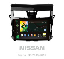 Штатна магнітола SIGMA X10232 ANDROID 10 2+32 Gb 4G DSP Nissan Teana J33 2013-2015 (B) 10