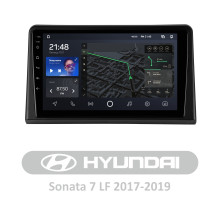 Штатна магнітола AMS T910 6+128 Gb Hyundai Sonata 7 LF 2017-2019 9