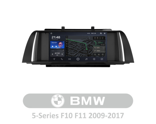 Штатна магнітола AMS T910 6+128 Gb BMW 5 Series F10 F11 CIC 2009-2013 9