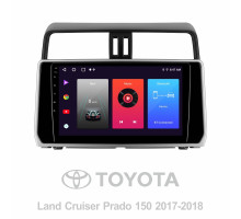 Штатна магнітола SIGMA F10216 ANDROID 10 2+32 Gb Toyota Land Cruiser Prado 150 2017-2018 10