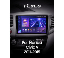 Штатна магнітола Teyes CC3 6+128 Gb з коловим оглядом 360° Honda Civic 9 FB FK FD 2011-2015 9