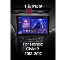 Штатна магнітола Teyes CC3 6+128 Gb з коловим оглядом 360° Honda Civic 9 FK FB 2012-2017 9