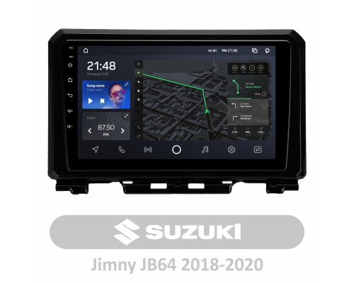 Штатна магнітола AMS T910 6+128 Gb Suzuki Jimny JB64 2018-2020 9