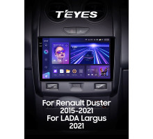 Штатна магнітола Teyes CC3 6+128 Gb з коловим оглядом 360° Renault Duster 2015-2021 (F1) 9