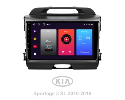 Штатна магнітола SIGMA F9216 ANDROID 10 2+32 Gb Kia Sportage 3 SL 2010-2016 (A) 9