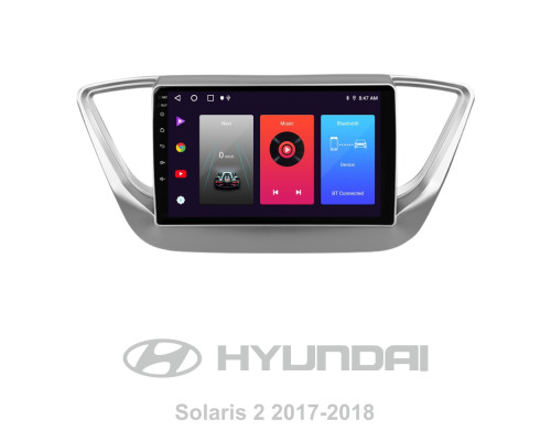 Штатна магнітола SIGMA F9216 ANDROID 10 2+32 Gb Hyundai Solaris 2 2017-2020 (B) 9